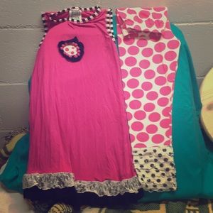 Matching set Mis Tee V-Us size 10